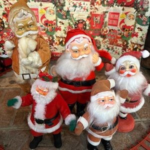 Vintage Santa Lot